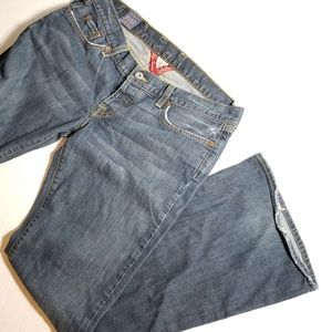 Lucky Brand Button Fly Flare Jeans